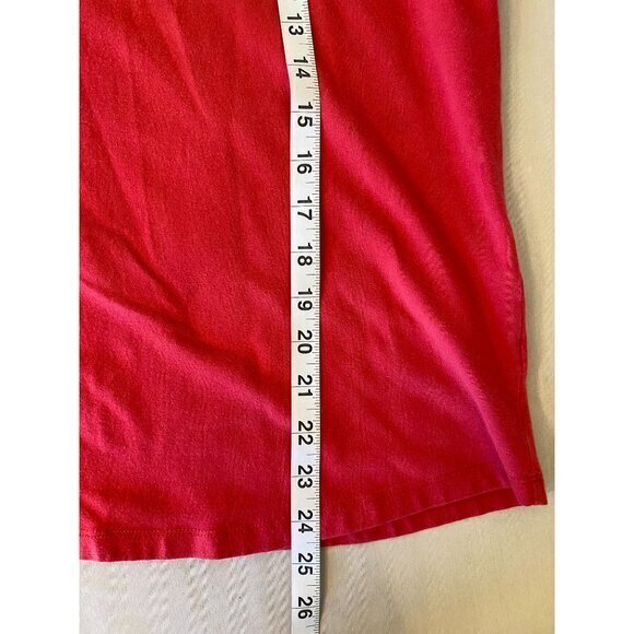 Women's Charter Club‎ Red 3/4 Sleeve Pullover Blouse Button V Neck Line Size 2X - Picture 10 of 15